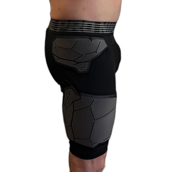 Nike Pro Black Padded American Football Shorts  Mens Size Large - Picture 3 of 8